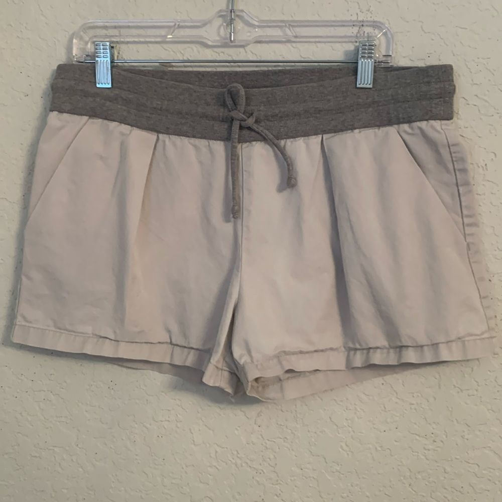 Zara Gray Drawstring Shorts Size L